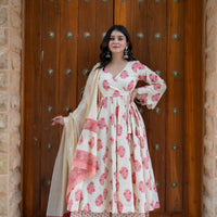 Maati cotton angrakha set