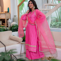 Gulaabo Silk Kurta Set