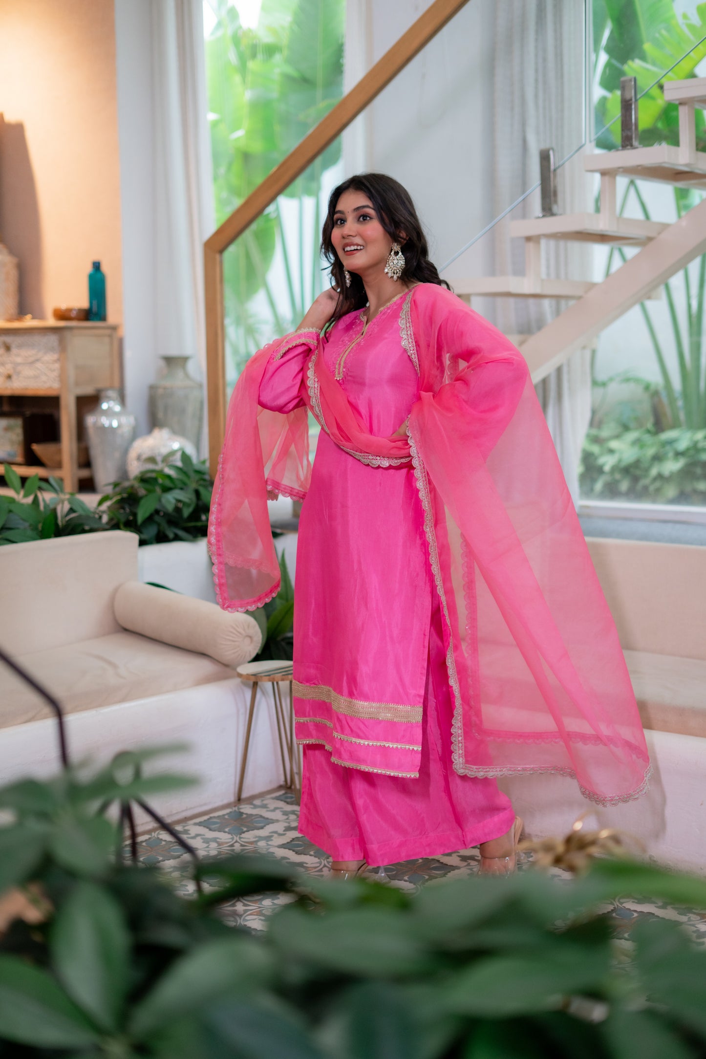 Gulaabo Silk Kurta Set
