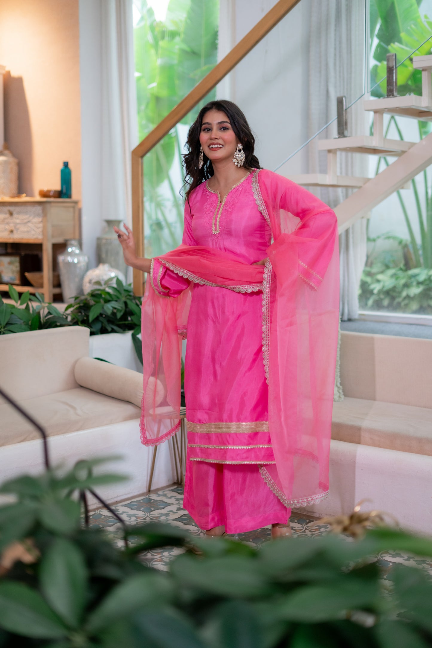 Gulaabo Silk Kurta Set