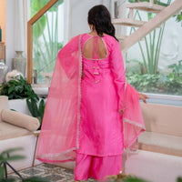 Gulaabo Silk Kurta Set