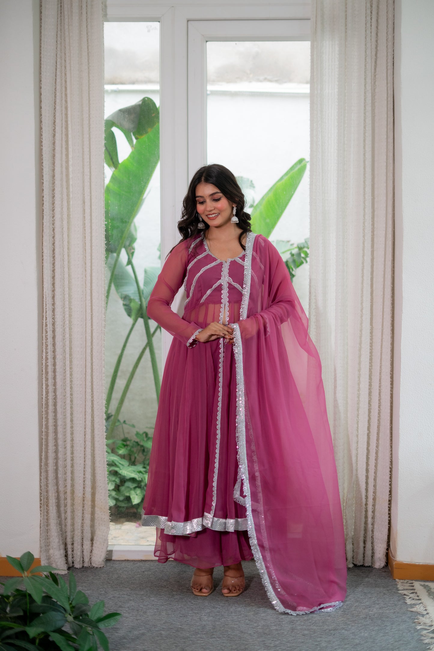 Nazneen georgette suit set