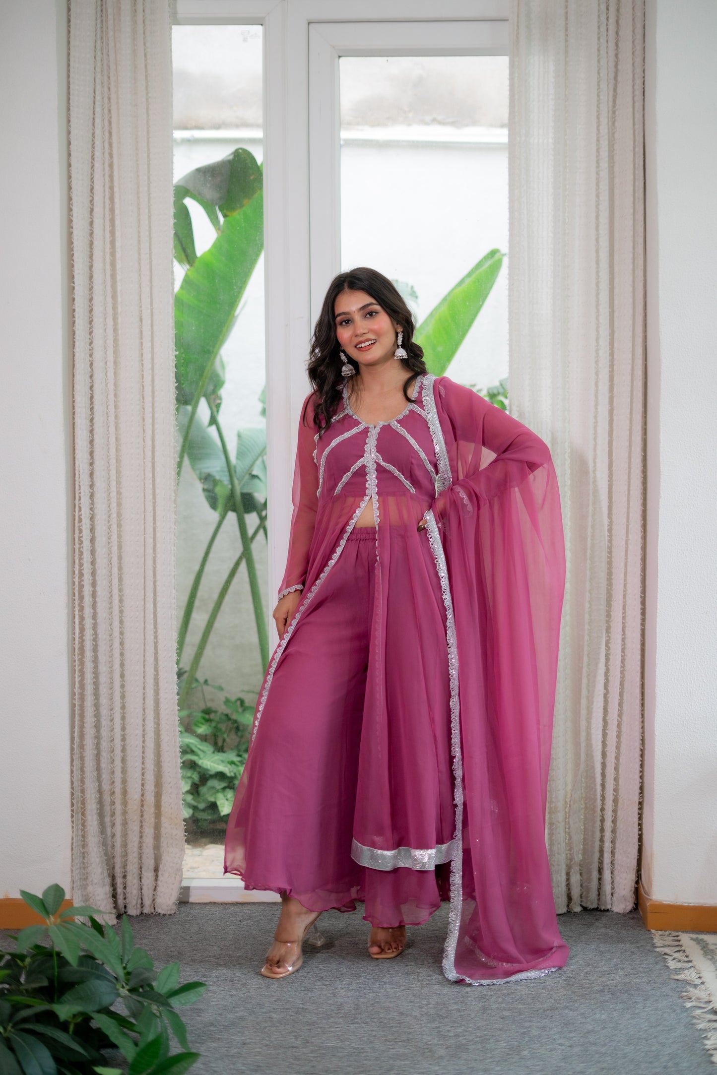 Nazneen georgette suit set
