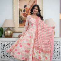 Fiza-e-gul cotton suit set