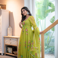 Gulnaar Georgette Suit Set