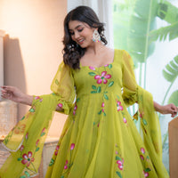 Gulnaar Georgette Suit Set