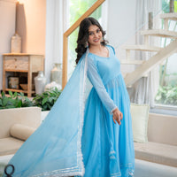 Indira Blue kurta set